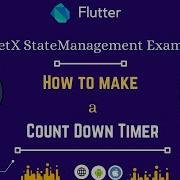 GetX State Management Example By Implementing Count Down Timer App