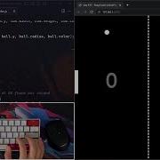ASMR Programming Pong Game In JavaScript No Talking
