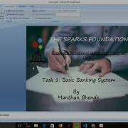 Basic Banking System TSF