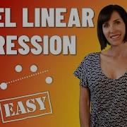 Excel Linear Regression The EASY Way