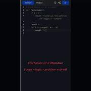 Factorial Of A Number Python Interview Question Learnpython Interview Codinginterviews