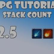 12 5 Unity RPG Tutorial Stack Count