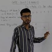 Gate 2005 Pyq CAO Consider A 2 Way Set Associative Cache Memory With 4 Sets And Total 8