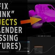 Fix Pink Purple Blender Missing Textures Issue In 30 Seconds