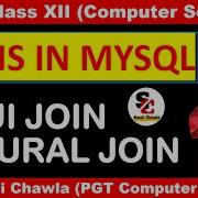 JOINS IN MYSQL EQUI JOIN NATURAL JOIN CBSE CLASS 12 COMPUTER SCIENCE