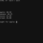 Grocery List Demo