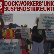 Dockworkers Union To Suspend Strike Until Jan 15