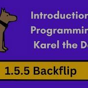 CodeHS Introduction To Programming 1 5 5 Backflip Codehs Programming Karel