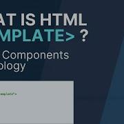 4mins HTML Template Tag Learn The Web Components Technology