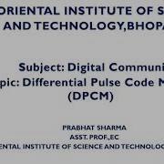 Digital Communication Differential Pulse Code Modulation