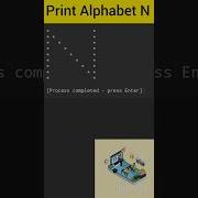 Write A Program To Print Pattern Alphabet N In C