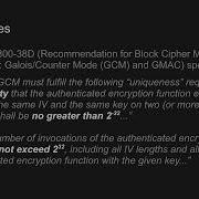 Defcon 2022 AES GCM Common Pitfalls