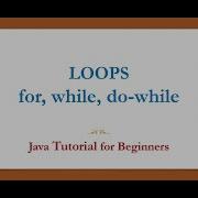 Loops In Java For Loop While Loop Do While Loop In Java With Example Program Java Tutorial
