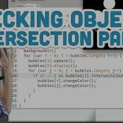 7 7 Checking Objects Intersection Part II P5 Js Tutorial