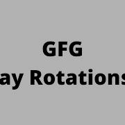 Block Swap Algorithm For Array Rotation Array Rotations 3