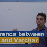 Difference Between Char And Varchar CHAR Vs VARCHAR In SQL Best SQL Classes In Pune