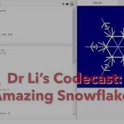 Drawing Amazing Snowflakes In Python