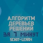 Алгоритм машинного обучения Decision Tree на Python за 7 минут