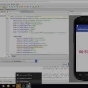 Android Studio TextClock Tutorial Teil 2
