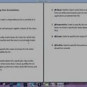 SPRING CORE ANNOTATIONS EXPLAINED