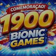 COMEMORAÇÃO AOS 1900 ESCRITOS DO CANAL BIONIC GAMES
