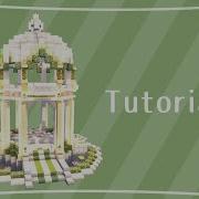 Minecraft Gazebo Build Tutorial Spawn Point Cute Quartz Design