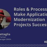 Roles Processes That Make Application Modernization Projects Successful