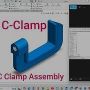 Solidworks C Clamp Assembly Part 1 Clamp