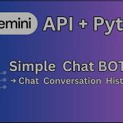 Создайте чат бота с помощью Gemini AI и Python Учебное пособие по Google GenAI Chat API