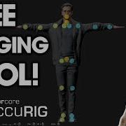 Amazing FREE AUTOMATIC Rigging Tool ActorCore AccuRIG