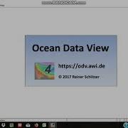 Tutorial Ocean Data View ODV Kelompok 6 Depth Temperature Salinity Oxygen
