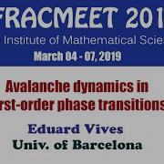 Avalanche Dynamics In First Order Phase Transitions By Eduard Vives