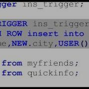 Triggers Insert Update Delete