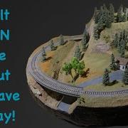 A Small N Scale Micro Layout Building The N Scale Donation Layout Full Timelapse