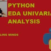Python EDA Univariate Analysis Python Tutorial Data Analysis Office Skills Data Visualization
