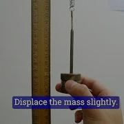 Oscillation Mass On Spring Experiment
