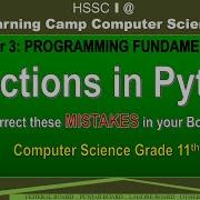 Functions In Python Class 11 Use Of Functions In Python FBISE New Edition Book Learning Camp