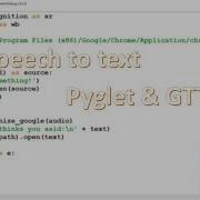 Speech To Text And Text To Speech GTTS Pyglet And Speech Recognition In Python
