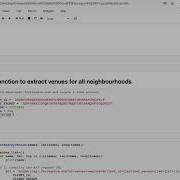 Extracting Venue Data From Foursquare API In Python