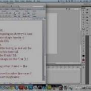 Creating Shape Tween In Adobe Flash CS5 HD