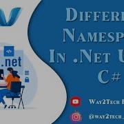 Write A Program Using Different Namespaces In NET Using C Can You Use Multiple Namespaces C