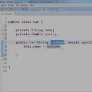 Java Programming 1 Creating A Class And Instantiating It In Another Class