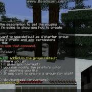 Minecraft Tutorial Groupmanager
