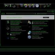 Green Alienware Skin Pack Win7
