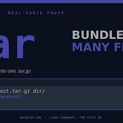 Linux Commands 46 Tar Tar Czf Bundle Files Like A Pro Linux Backup Basics