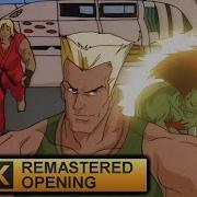 Street Fighter The Animated Series 𝙰𝙸 Remastered Opening UHD 4K 8K