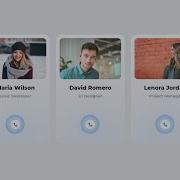 How To Make Awesome Team Section Design Using HTML And CSS