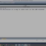 Visual Basic 2010 Console Application Tutorial