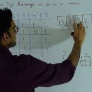 Maximum Size Rectangle Of All 1 S Dynamic Programming