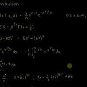 Weibull Distribution Derivation Of Mean Variance Moments In English